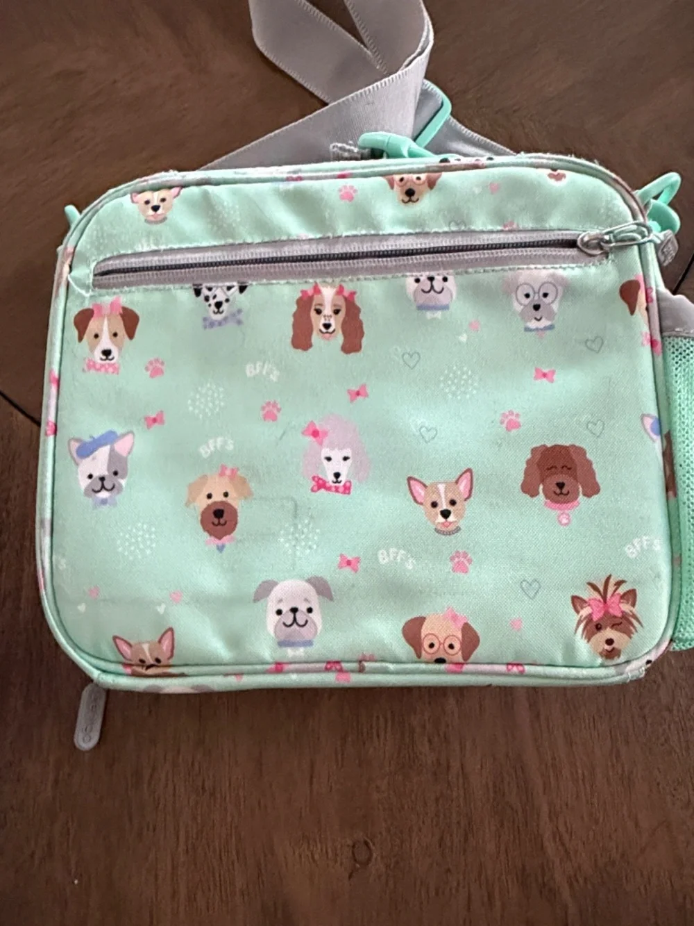 Bentgo Girls Mint Colored Backpack and Lunchbox set